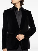 Dolce & Gabbana Velvet Notched Lapel Blazer