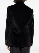 Dolce & Gabbana Velvet Notched Lapel Blazer