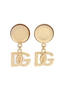 Dolce & Gabbana Logo Pendant Earrings