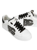 Dolce & Gabbana Portofino Sneakers With Rhinestones