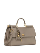 Dolce & Gabbana Sicily Leather Tote Bag