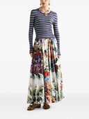 Dolce & Gabbana Long Floral Skirt