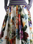 Dolce & Gabbana Long Floral Skirt