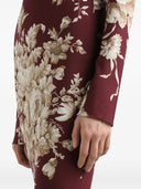 Dolce & Gabbana Long Sleeved Floral Dress