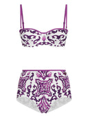 Dolce & Gabbana Majolica Print Bikini