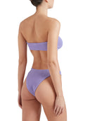 Hunza G Black Check Jean Bikini