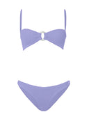 Hunza G Misty Bikini With Pearl Circle Lilac