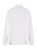 Dries Van Noten Casia Oversized Striped Poplin Shirt