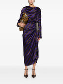 Dries Van Noten Didi Emb 2256 W.W. Dress Pur
