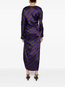 Dries Van Noten Didi Emb 2256 W.W. Dress Pur