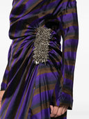 Dries Van Noten Didi Emb 2256 W.W. Dress Pur