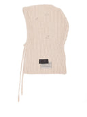 MM6 Maison Margiela geribbeld Balaclava