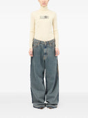 MM6 Maison Margiela Wide Leg Jeans