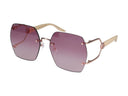 Zonnebrillen Gucci GG1562 S 004 Gold Ivory Violet /17 /140