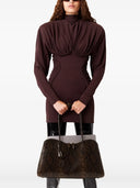 Stella McCartney Abito a collo alto corto con volant