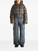 Kurtka puffer z kapturem Rick Owens