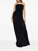 Rick Owens Strapless Maxi Dress