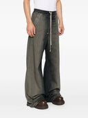 Rick Owens Wide -Bein -Hosen mit Kordelkordel
