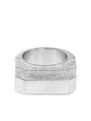 Rick Owens Hollywood Double Crystal Ring