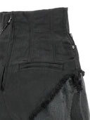 Rick Owens Drkshdw Shorts With Frayed Edges