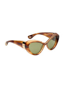 Jean Paul Gaultier Brown Parisian Cat Sunglasses