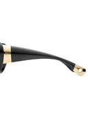 Jean Paul Gaultier Black Parisian Cat Sunglasses