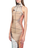 Jean Paul Gaultier Long Fiery Dress