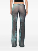 Jean Paul Gaultier Pantalones de impresión abstractos