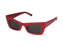 Sonnenbrillen Saint Laurent SL 702 004 Rotes Grau /23/145