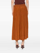 Lanvin Pleated Skirt With Ribbon