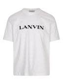 Camiseta Lanvin De Algodón Con Logo