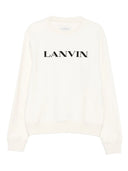 Bluza bawełniana z haftowanym logo
