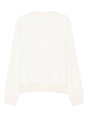 Bluza bawełniana z haftowanym logo