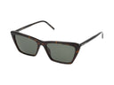 Solbriller Saint Laurent SL 737 Mica Thin 002 Havana Havana Gray /16 /145