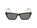 Solbriller Saint Laurent SL 737 Mica Thin 002 Havana Havana Gray /16 /145