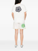 Kenzo Boke Flower Flower Embellished Cotton T Shirt