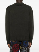 Kenzo -Crewneck -Pullover mit Blumendekoration