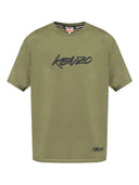 Kenzo Organic Cotton T Shirt With Logo