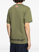 Kenzo Organic Cotton T Shirt With Logo