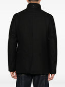 Montecore Men`s Lightweight Down Padded Jacket In Black