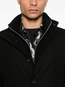 Montecore Men`s Lightweight Down Padded Jacket In Black