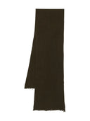 Uma Wang Scarf With Frayed Edges
