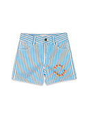 Bobo Choses Bobo Choses Circle Stripes Woven Shorts