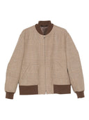 Lardini Virgin Wool Bomber Jacket