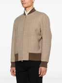 Lardini Virgin Wool Bomber Jacket