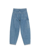 Pantalones de mezclilla lavados fendi