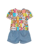 Moschino T-shirt et shorts