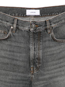 Lardini Whiskered Effect Jeans Gray Five Pocket Jeans With Button Closure Composition 100% Fabric Washing Instructions Read The Manufacturer`s Instructions Id Cnionecn64252