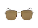 Sonnenbrille Saint Laurent SL 312 M 014 Gold Gold Brown /17 /145