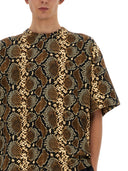 Jil Sander T Shirt With Animal Pattern